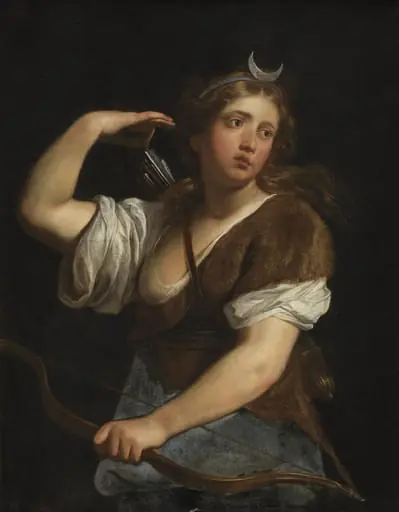 Diana Hunting, by Unknown