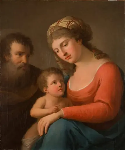 Die Heilige Familie, by Unknown