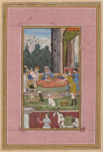Dining Scene with European Elements, by Unknown