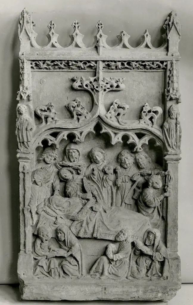 Dormition of the Virgin Relief, by Unknown