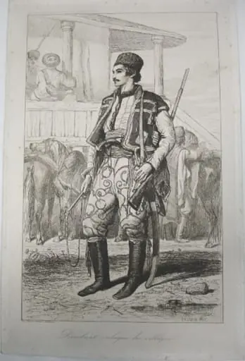 Dorobant valaque des villages, by Unknown, 1855