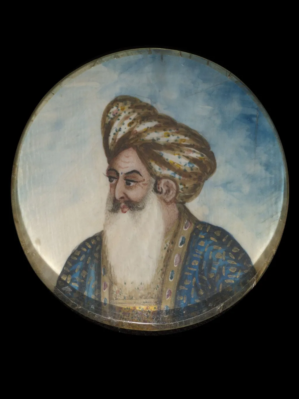 Dost Muhammad, by Unknown, paint, 1850