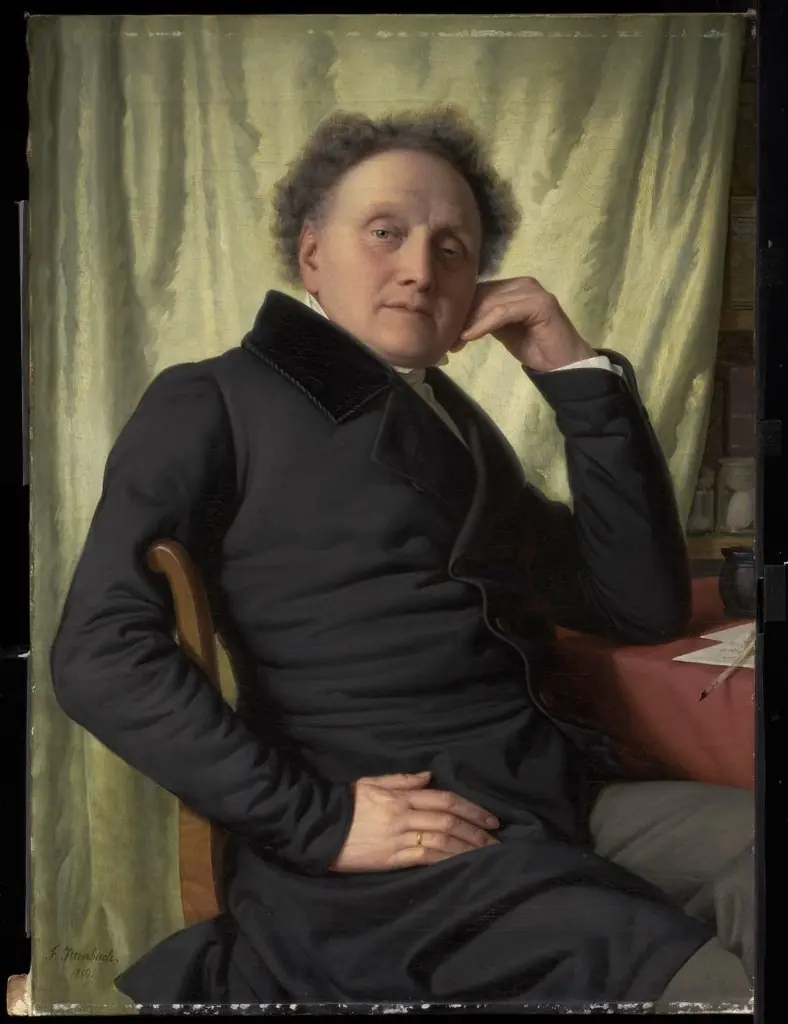 Dr. Franz Xavier von Soist, by Unknown