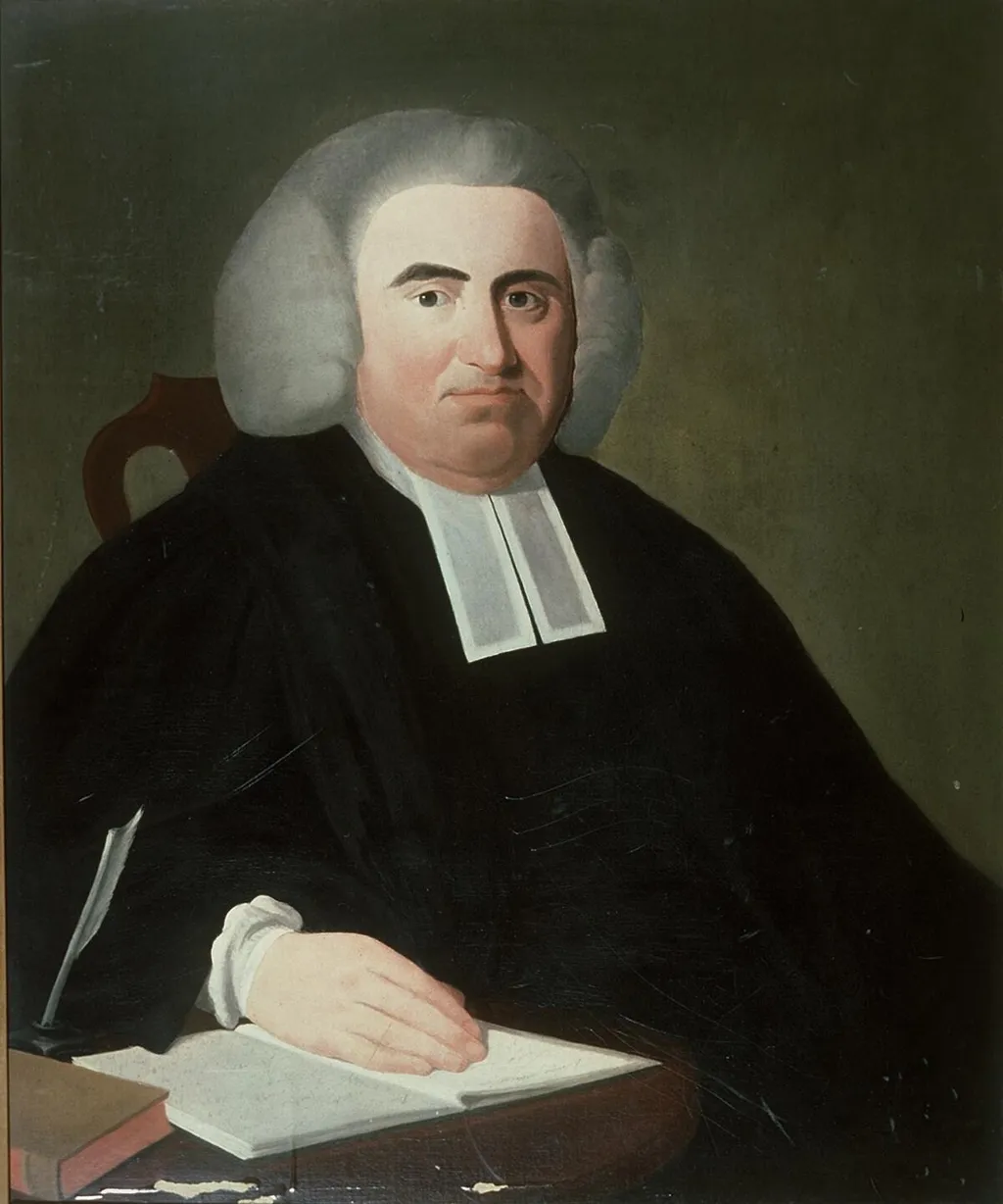 Dr William Worthington 1704-1778, vicar, by Unknown, oil, 1770