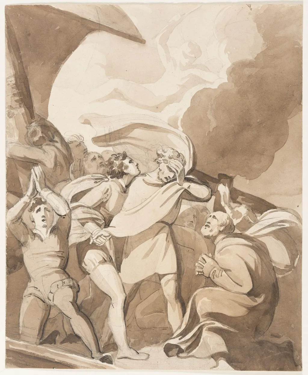 Drawing by a member of the Sketching Society, by Unknown, 1850