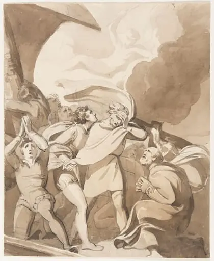 Drawing by a member of the Sketching Society, by Unknown