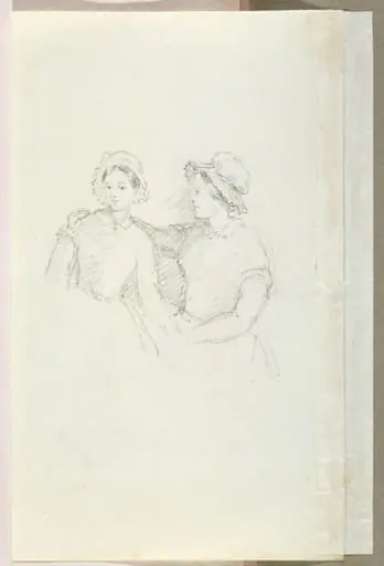 drawing from Ionides Album, by Unknown