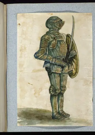 drawing from Ionides Album, by Unknown