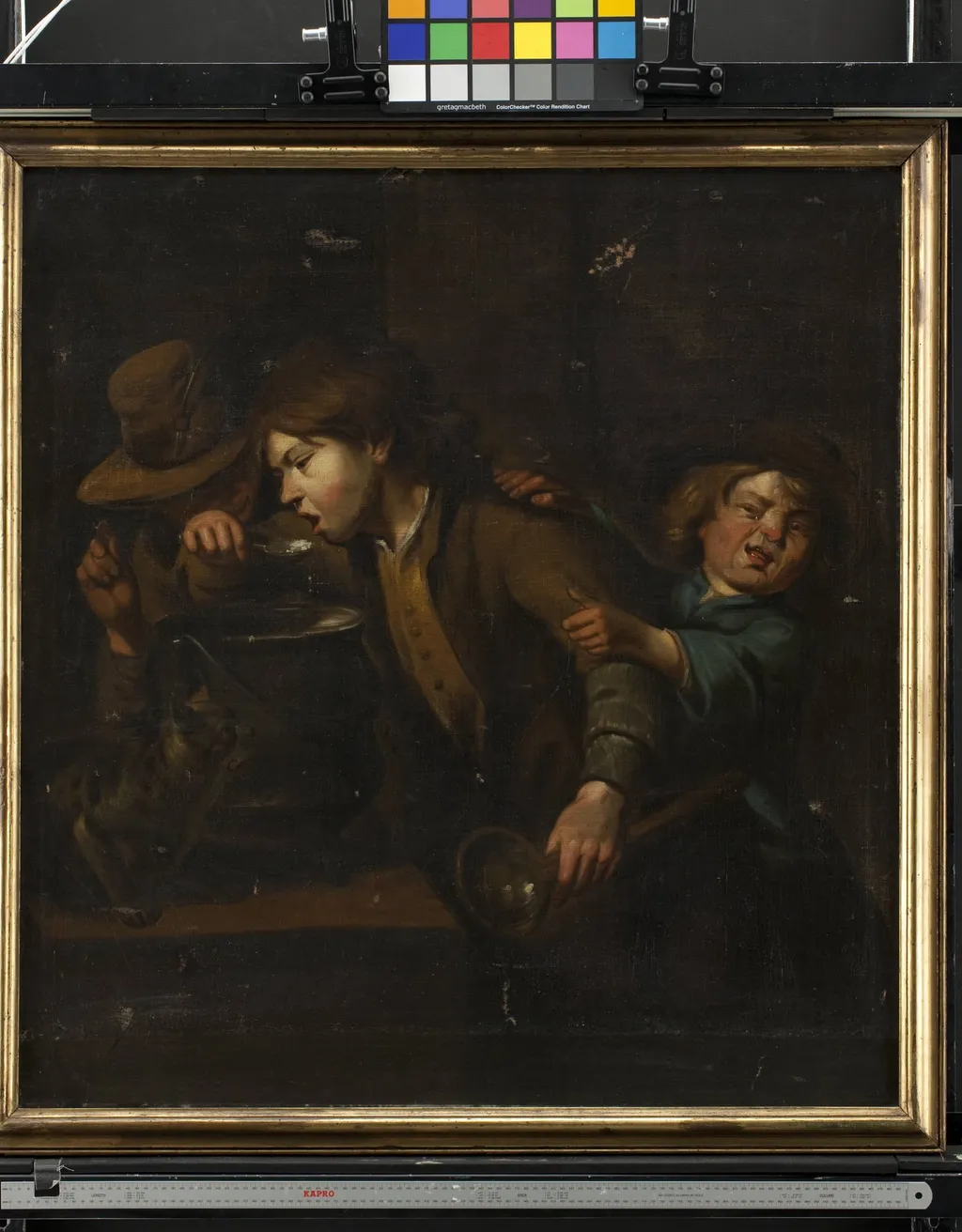 Drengene om vællingen, by Unknown, 1761