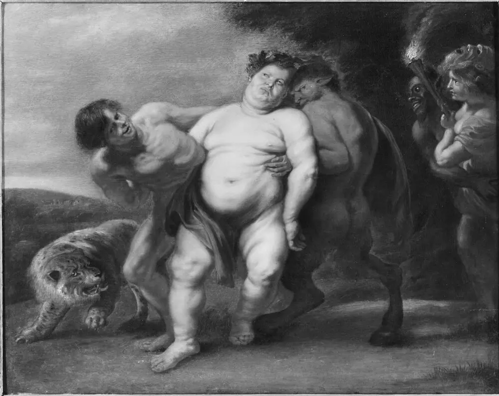 Drunken Silenus, by Unknown