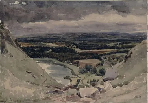 Duddingston Lock, by Unknown