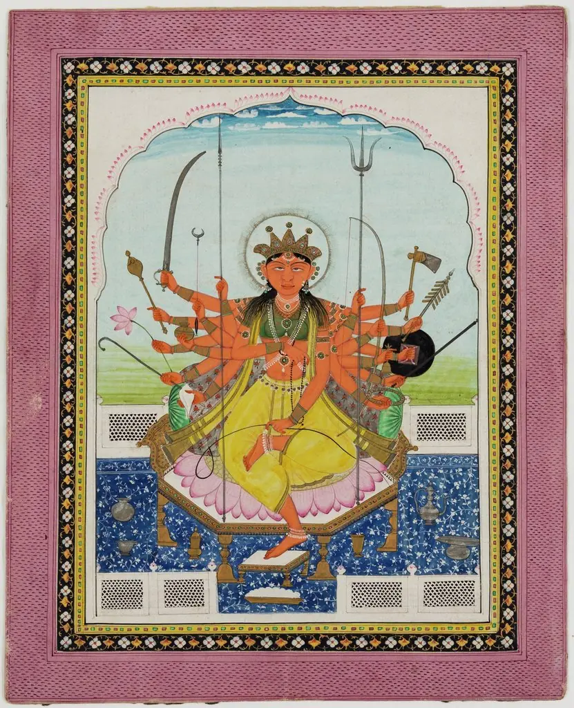 Durga, by Unknown