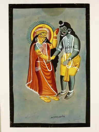 Durga and Rama, by Unknown