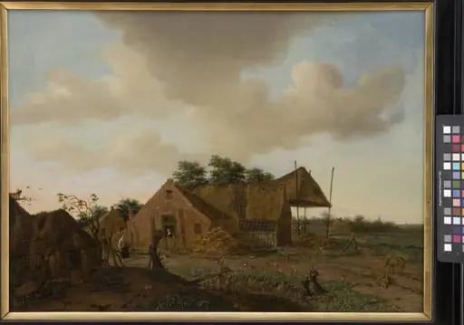 Dutch Farm, by Unknown