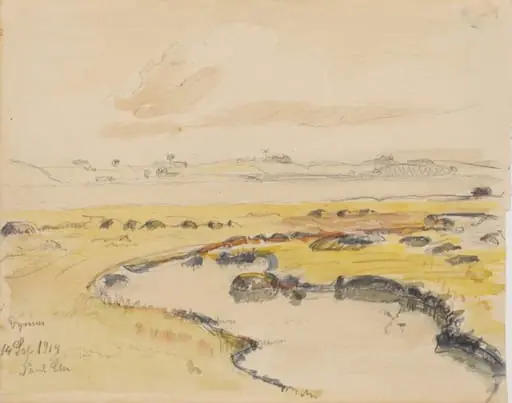 Dyrnæs enge, by Unknown