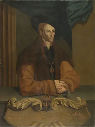 Edzard I (1462-1528), count of East Friesland, by Unknown, 1525