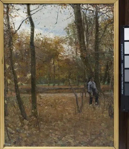 Efterår i Søndermarken, by Unknown