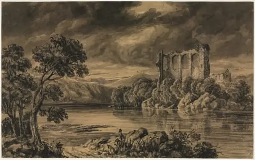 Egremont Castle, Cumberland, by Unknown
