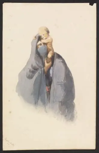Egyptian Mother, by Unknown