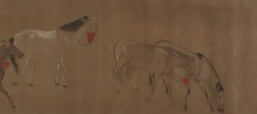 明 佚名 八駿圖 卷|Eight Horses, by Unknown