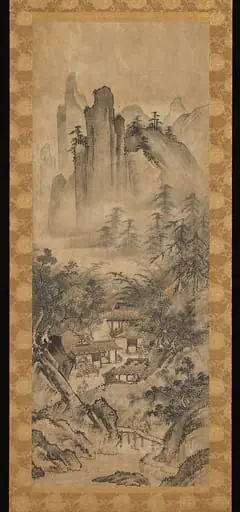 瀟湘八景図|Eight Views of the Xiao and Xiang Rivers, by Unknown