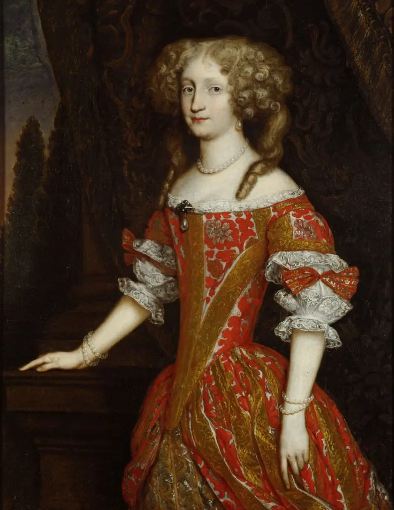 Eleonore Magdalena (1655-1720) von Pfalz - Neuburg, Kaiserin, Kniestück, by Unknown