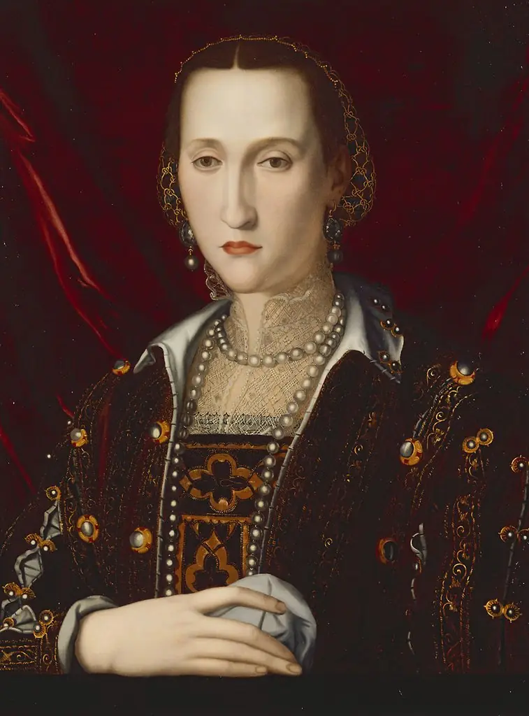 Eleonore von Toledo (1522-1562), Herzogin von Toskana, Bruststück, by Unknown