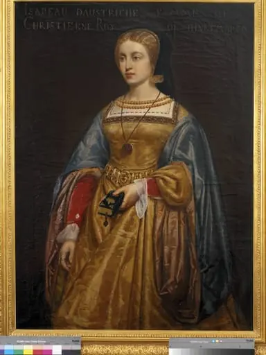 Elisabeth, Christian II's dronning, by Unknown