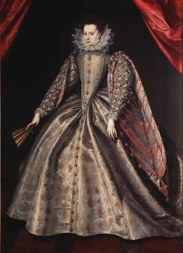 Elisabeth Renata von Lothringen, by Unknown, oil, 1596