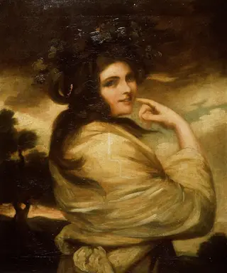 Emma Hamilton as a Bacchante, by Unknown, 1760