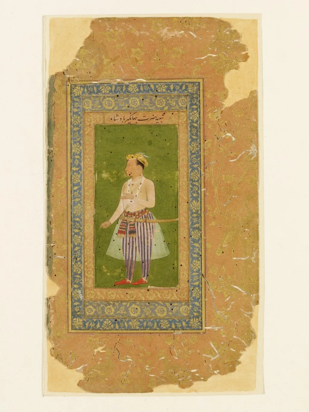 Emperor Jahangir, by Unknown, paint, 1630