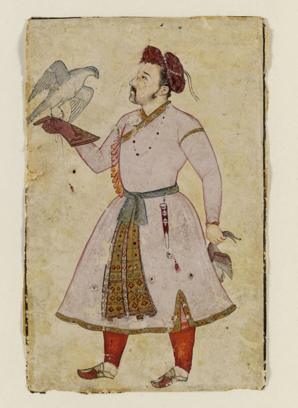 Emperor Jahangir, by Unknown, paint, 1750