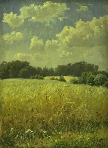 En havremark, by Unknown