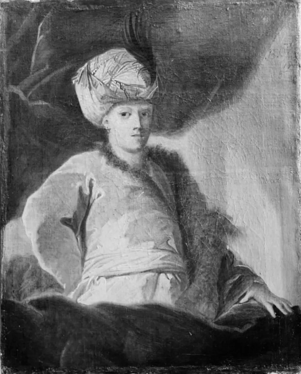 En mand i orientalsk dragt, by Unknown, 1750