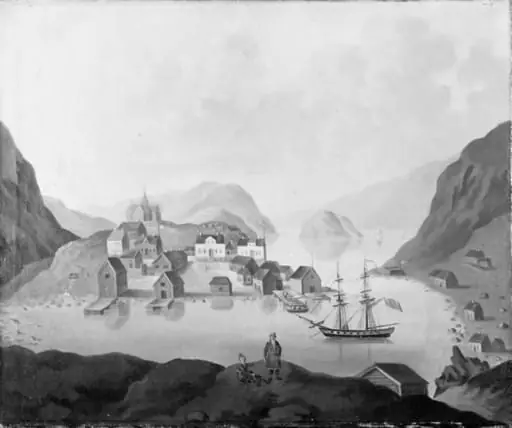 En søhavn, by Unknown