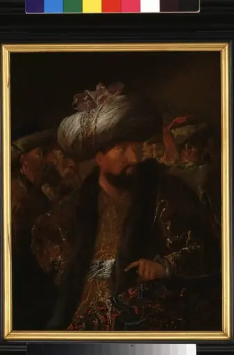 En samling tyrkiske mænd, by Unknown