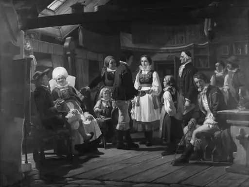 En trolovelse i Herrestad i Skåne, by Unknown