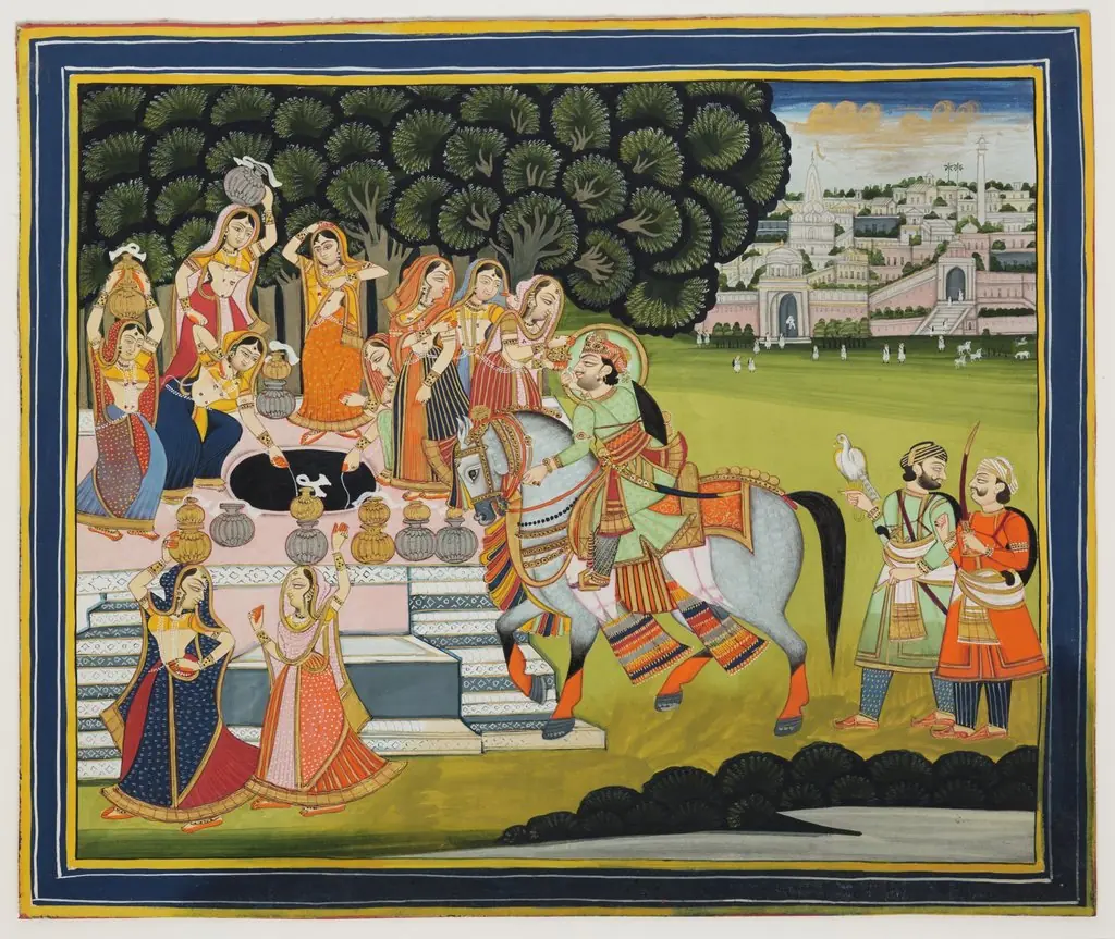 Encounter at the Well, by Unknown