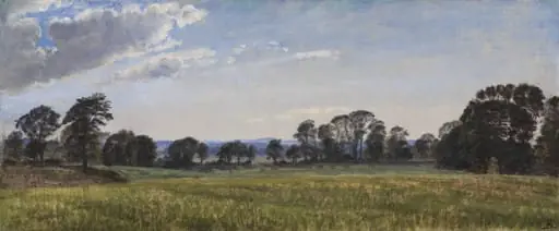Engene ved Dortheaslyst, by Unknown