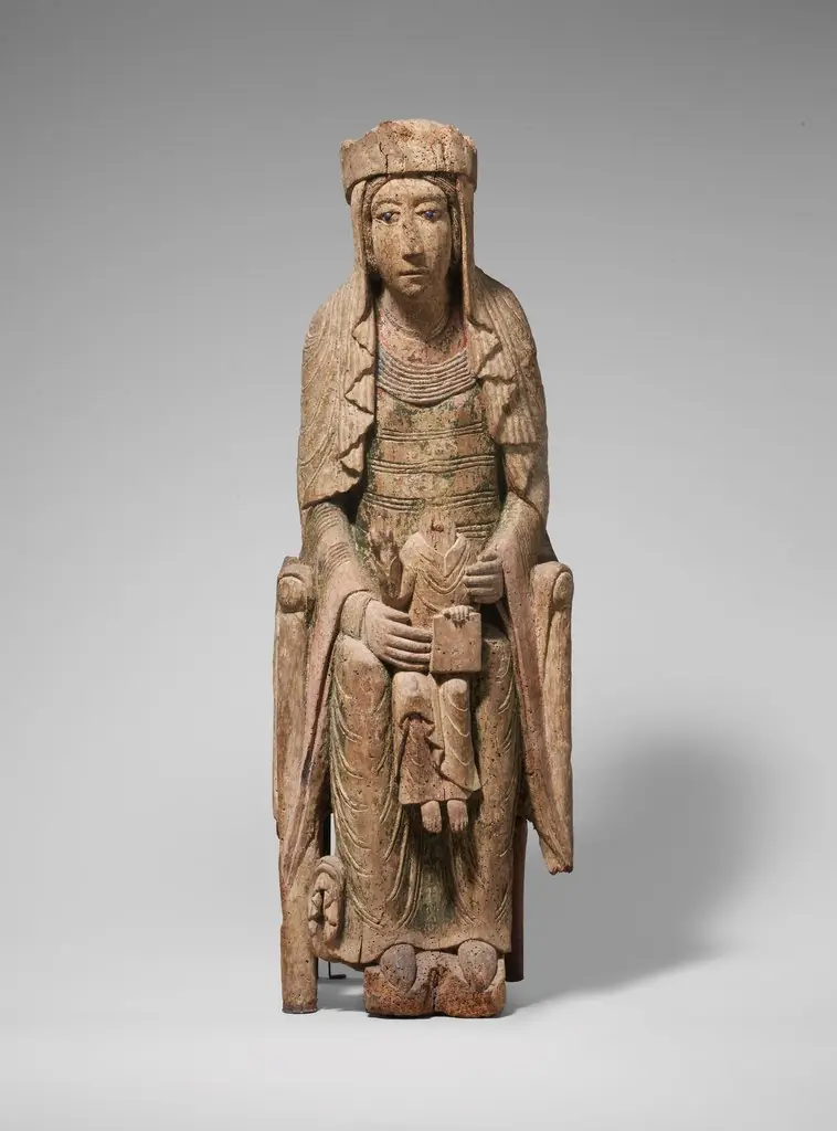 Enthroned Virgin and Child, by Unknown, 1135