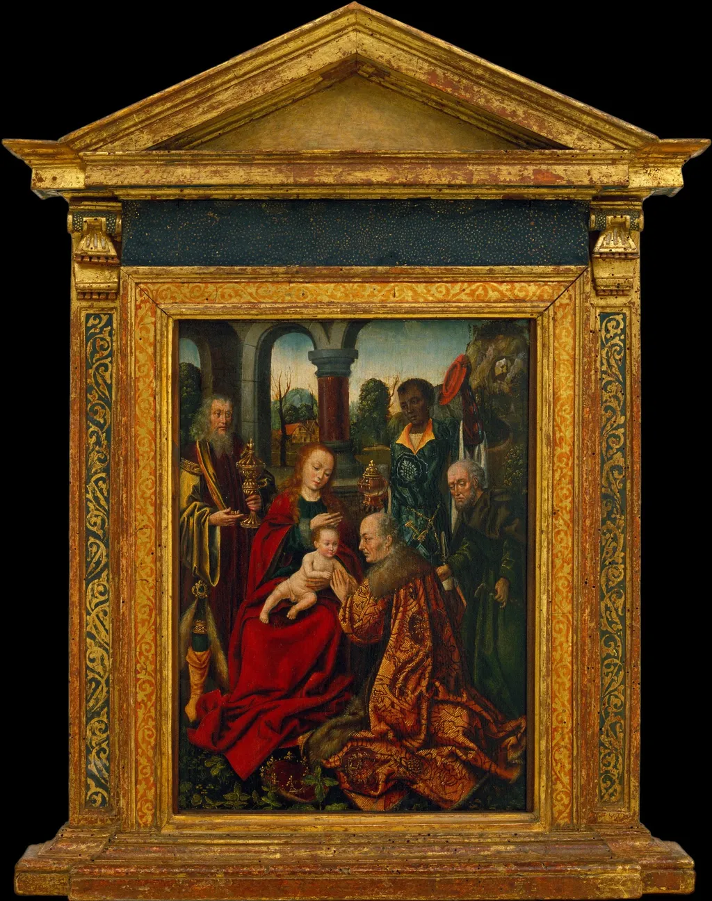 Epiphany, by Unknown, oil, 1520