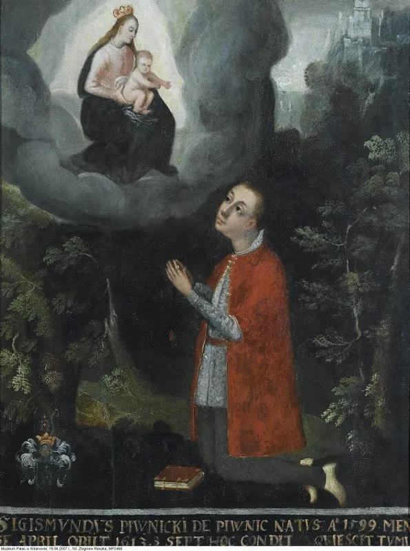 Epitaph of Zygmunt Piwnicki, by Unknown, oil, 1613