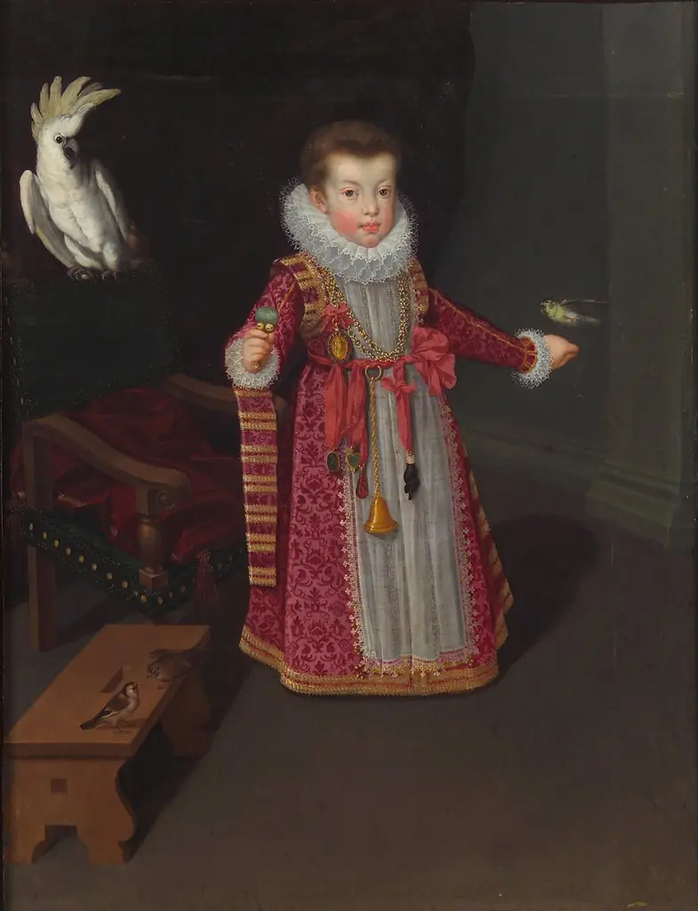 Erzherzog Johann Karl (1605-1619) im Alter von etwa drei Jahren, by Unknown