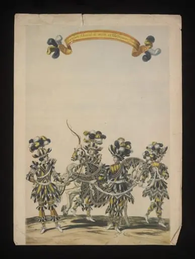 'Estafiers, Cheval de main, et Palfreniers Indiens', by Unknown