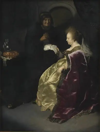 Esther reading Haman's Decree of the Extermination of the Jews, by Unknown