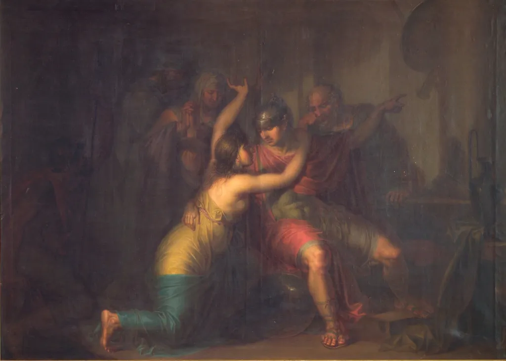 Et historisk stykke, by Unknown, unspecified, 1872