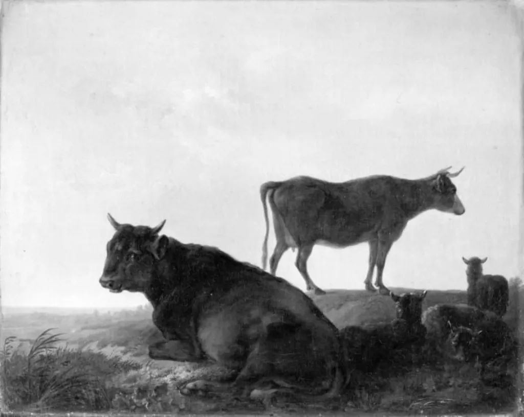 Et kvægstykke, by Unknown, 1850