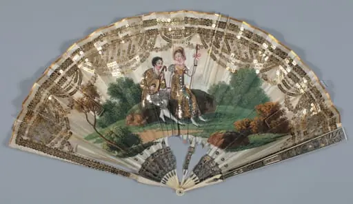 Eventail plié, by Unknown