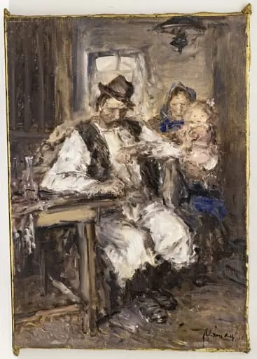 Familie în interior, by Unknown