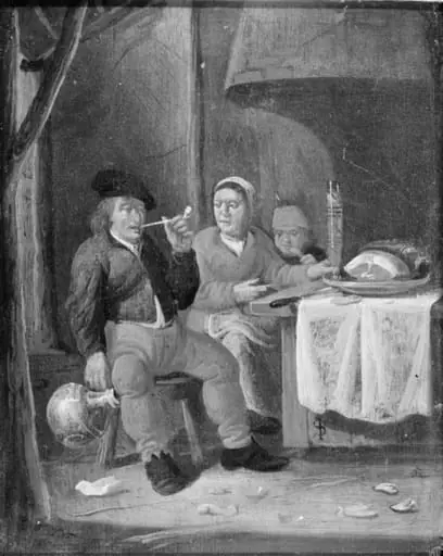 Family at the Meal, by Unknown